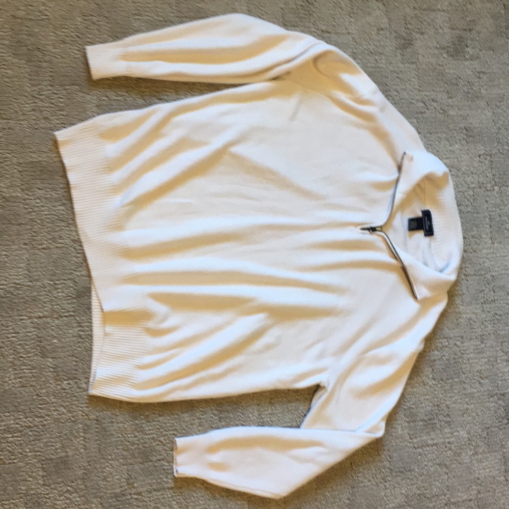 Creamy White Quarter Zip